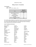 Student Review Sheet Biology Semester A Examination