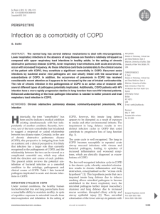 Infection as a comorbidity of COPD PERSPECTIVE