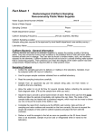 Fact Sheet: 1 Bacteriological (Coliform) Sampling Noncommunity Public Water Supplies