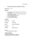 Colorimetric Analysis of Bacteria in Saliva