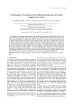 Crustal analysis of maud rise from combined satellite and near-surface