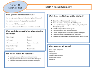 Math A Focus: Geometry February 11- March 22, 2013
