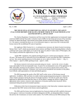 NRC NEWS U.S. NUCLEAR REGULATORY COMMISSION  No. 11-060