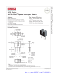 H22L Series OPTOLOGIC Optical Interrupter Switch ®