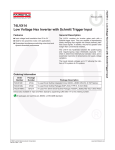 74LVX14 Low Voltage Hex Inverter with Schmitt Trigger Input 74L