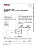 FPF1013 / FPF1014 IntelliMAX™ 1 V-Rated Advanced Load Management Products