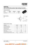 FMMT596 SOT 23 PNP silicon planar high voltage transistor Ordering information Device marking