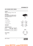 ZXMHN6A07T8 60V N-CHANNEL MOSFET H-BRIDGE SUMMARY V