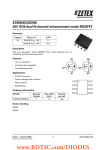 ZXMN3G32DN8 30V SO8 dual N-channel enhancement mode MOSFET Summary Description