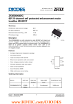 ZXMS6004DG 60V N-channel self protected enhancement mode Intellifet MOSFET Summary