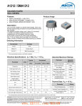 A1212 / SMA1212 Cascadable Amplifier 100 to 1200 MHz