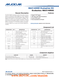 MAX14895E Evaluation Kit Evaluates: MAX14895E General Description Features