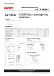 ECH8420 DATA SHEET General-Purpose Switching Device Applications