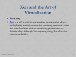 Xen and the Art of Virtualisation