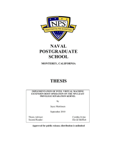 NAVAL POSTGRADUATE SCHOOL