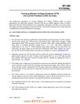 MT-060 TUTORIAL  Choosing Between Voltage Feedback (VFB)