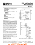 a 12-Bit Serial Daisy-Chain CMOS D/A Converter DAC8143