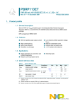 PBRP113ET 1. Product profile