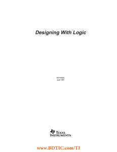 www.BDTIC.com/TI Designing With Logic SDYA009C June 1997