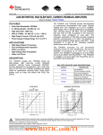 LOW-DISTORTION, HIGH SLEW RATE, CURRENT-FEEDBACK AMPLIFIERS THS3061 THS3062 FEATURES