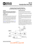 UG-222 Evaluation Board User Guide