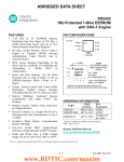 FEATURES PIN CONFIGURATIONS