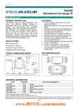 DS2780 Standalone Fuel Gauge IC  GENERAL DESCRIPTION