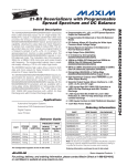 MAX9242/MAX9244/MAX9246/MAX9254 21-Bit Deserializers with Programmable Spread Spectrum and DC Balance General Description