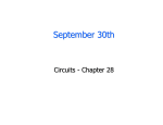 September 30th Circuits - Chapter 28