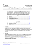 PMP1563 ATCA Board Power Reference Design Developer's Guide