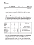 −48-V ATCA Module Hot Swap Using the TPS2393 Application Note Jim Bird