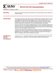 XPLA3 I/O Cell Characteristics Summary