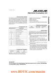 Evaluate:  MAX4444/MAX4445 MAX4444 Evaluation Kit General Description Features