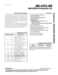 Evaluates: MAX5025–MAX5028 MAX5026 Evaluation Kit General Description Features