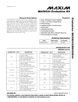 Evaluates: MAX8543/MAX8544 MAX8544 Evaluation Kit General Description Features