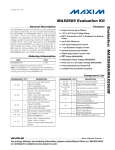 Evaluates:  MAX8569A/MAX8569B MAX8569 Evaluation Kit General Description Features