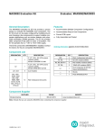 MAX9092 Evaluation Kit Evaluates: MAX9092/MAX9093 General Description Features