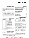 Evaluates:  MAX1676 MAX1676 Evaluation Kit General Description Features