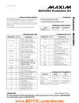 Evaluates:  MAX3864 MAX3864 Evaluation Kit Ordering Information