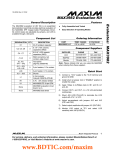 Evaluates:  M MAX3982 Evaluation Kit _______________ General Description