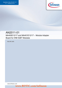 BDTIC www.BDTIC.com/infineon AN2011-01 – Module Adapter