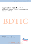 BDTIC  www.BDTIC.com/infineon Application Note No. 057