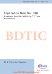 BDTIC www.BDTIC.com/infineon  Application Note No. 098
