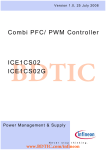 BDTIC www.BDTIC.com/infineon Combi PFC/ PWM Controller ICE1CS02