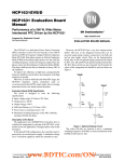 NCP1631EVB/D NCP1631 Evaluation Board Manual Performance of a 300 W, Wide Mains