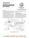 CAT3626AEVB CAT3626 6-Channel LED Driver Evaluation Board User's Manual
