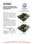NCP1090GEVB, NCP1094GEVB Power-over-Ethernet PD Interface Evaluation Board