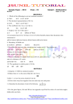 Sample Paper – 2012       ...