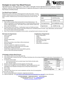Strategies to Lower Your Blood Pressure