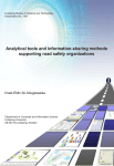 Analytical tools and information-sharing methods supporting road safety organizations Imad-Eldin Ali Abugessaisa